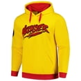 thumbnail image 2 of Men's Yellow/Red Hulk Hogan Chenille Pullover Hoodie, 2 of 3