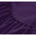 thumbnail image 3 of Greeny Green Luxury 1800 Bamboo Ultra Soft Sheet Set – Wrinkle Free, Deep Pocket, Machine Washable, Hypoallergenic, Fade Resistant Bedding Set - 4 Piece Set (Queen, Purple), 3 of 4