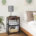 thumbnail image 4 of Nightstand with Charging Station Bedroom Side Table End Table Heavy Duty, 4 of 16
