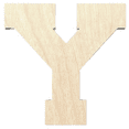 thumbnail image 1 of Krafty Supply - 16" Tall Birch Letter Y | 1/4" Birch Plywood |Collegiate|Wooden Letter|Craft Alphabet Initials, 1 of 4