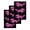 Pink, variant on Dragon Flames Kitchen Dish Towels for Drying Dishes Set of 3, Green Dragons Abstract Modern Art Waffle Weave Microfiber Hand Tea Bathroom Towels Quick Dry & Absorbent Towel 12x12