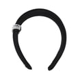 thumbnail image 4 of Unique Bargains 1 Pc Luxury High Cranium Pearl Headbands Black, 4 of 6