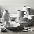 thumbnail image 3 of Staub Ceramic Dinnerware 4-pc 9.5-inch Soup/Pasta Bowl Set - White, 3 of 5