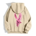 thumbnail image 6 of Cancer Awareness Hoodie 2025 Long Sleeve Full Zipper Hoodies with Pockets Hooded Sweatshirt Hoodie Women Jacket, 6 of 7