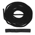 thumbnail image 2 of Lightweight Portable Power Battle Rope, Exercise Training Workout Ropes, Durable Strength Training Rope, Heavy Ropes for Teenage Women, Improved Coordination , Black, 2 of 8