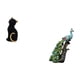 thumbnail image 5 of Figura de escritorio, estatua de gato, estatua de , figura decorativa creativa de resina, base antideslizante, adecuada para regalar, decorac, 5 of 8