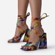 thumbnail image 1 of Zapatos de mujer Color sólido Tie-Dye Sandalias de vendaje de moda de tacón alto para mujer Wmkox8yii  shjk5743, 1 of 9