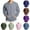 #-002 Pink, variant on QHRMKOG Sweatshirts for Men Zipper Long Sleeve Big and Tall Hoodies Winter Light Loose Fit Fleece Drawstring Oversize Sweater Strong with Pocket Jacket Dark Blue XL-Large
