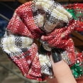 thumbnail image 4 of ziyahi Élastique de Cheveux Flocon de Neige Imprimé de Noël pour Femmes Filles Type 2, 4 of 7