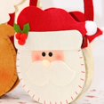 thumbnail image 4 of Bolsa de regalo de Papá Noel, bolsa de regalo de fieltro de Navidad bonita bolsa de regalo de decoración de fiesta de Navidad Fokelyi WLJ-2271, 4 of 5
