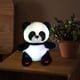 thumbnail image 1 of Oso de peluche de 25 cm (9,8 pulgadas) con luz que cambia de color y luce adorable. Figura luminosa con lazo. Ideal como regalo de Navidad o cumpleaños para niños y niñas., 1 of 6