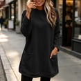 thumbnail image 2 of Enjoytime Crew Neck Sweatshirts Women Long Sleeve Casual Pullover Long Sweatshirt Trendy Fall Winter Plus Size Clothes, 2 of 8