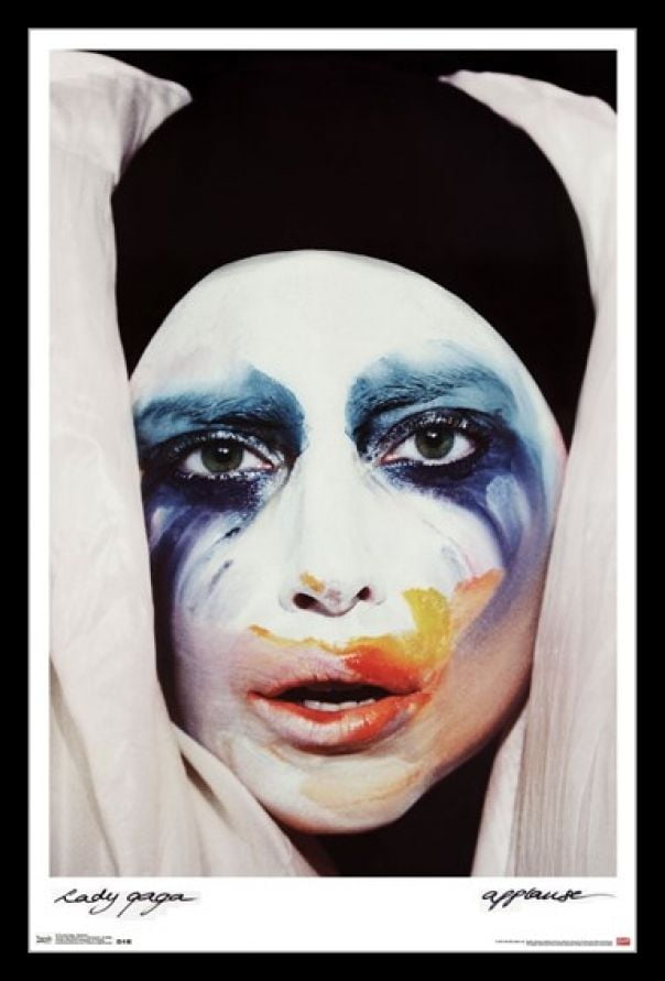 Lady Gaga Applause Poster Print Walmart Com