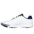 thumbnail image 3 of Zapatos de golf Skechers Tempo impermeables blanco/azul marino para hombre, 3 of 5
