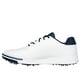 thumbnail image 3 of Zapatos de golf Skechers Tempo Waterproof Spike blanco/azul marino para hombre, 3 of 5