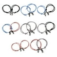 thumbnail image 2 of Magnetic Astronaut Bracelets for Couples Jewelry Set Mutual Attraction Relationship Matching Friendship Elastic Braided Rope Bracelets for Couple Bestfriend Girlfriend Boyfriend, 2 of 13