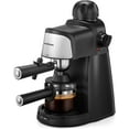 thumbnail image 1 of Ihomekee Espresso Machine, 3.5Bar Espresso and Cappuccino Machine with Preheating Function, 4 Cup Coffee Maker with Milk Frothing Function and Steam Wand (Black), 1 of 7