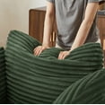 thumbnail image 3 of Kithkasa 45 Inch Chaise Lounge Chair Indoor, Oversized Corduroy Upholstered Boneless Sofa Bed,Cloud Sofas Couches for Living Room, No Assembly Required, Green, 3 of 6