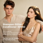 Karseell Sulfate Free Shampoo and Conditioner Set, Hydrating & Moisturizing Formula for Dry Damaged Hair, Shampoo for Women, All Hair Types, 16.9 fl oz each