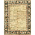 thumbnail image 1 of Ahgly Company Indoor Rectangle Abstract Brown Gold Abstract Area Rugs, 2' x 5', 1 of 6