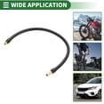 thumbnail image 2 of Unique Bargains 1pc 19.69" Tire Inflator Extension Tube 0.305inx32TPI Rubber Gold Tone Connector for Car Motorcycle Bike, 2 of 6