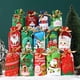 thumbnail image 3 of Bolsa de regalo de Papá Noel de 10 piezas, bolsa de dulces, crujiente copo de nieve, bolsa con cordón, decoraciones de Feliz Navidad para el hogar, regalos de Año Nuevo 2024, 3 of 4