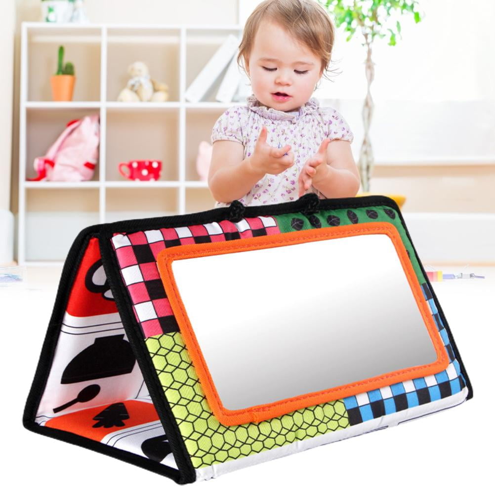 2 In 1 And Floor Mirror Baby Mirror Toys Gift