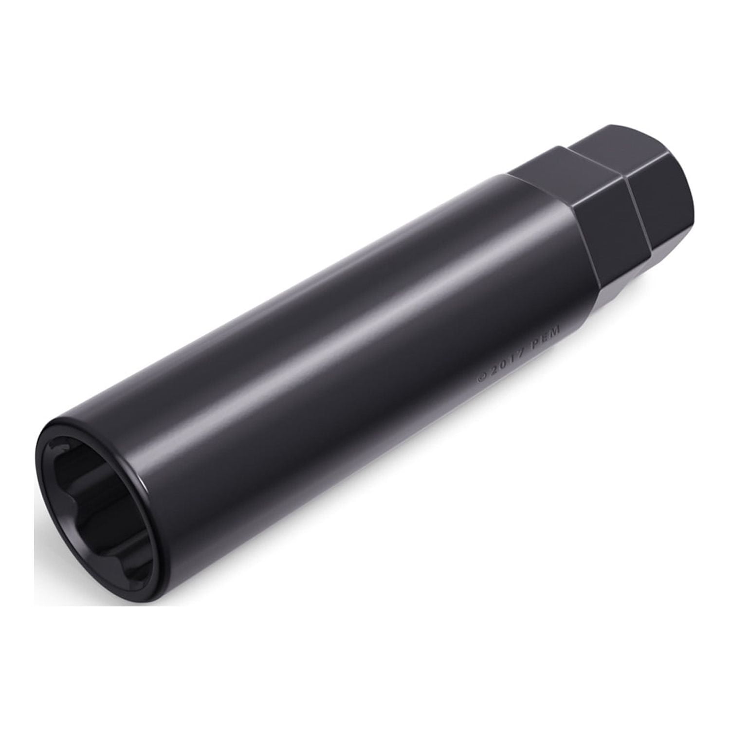 StanceMagic 20pcs Black Spline 12x1.25 Tuner Lug Nuts - Closed End, Cone Seat, 1.4" Length, 0.78" Width - Includes Socket Key 3/4" (19mm) Hex - Compatible with Nissan Infiniti Subaru Scion FR-S FRS