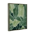 thumbnail image 3 of Tropical Jungle Nature Leaves Botanical & Floral Graphic Art Luster Gray Framed Art Print Wall Art, 3 of 6