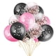 thumbnail image 2 of 15 globos de látex de colores surtidos, globos de confeti con lentejuelas para despedida de soltera, decoración de recuerdo de 12 pulgadas 2, 2 of 9