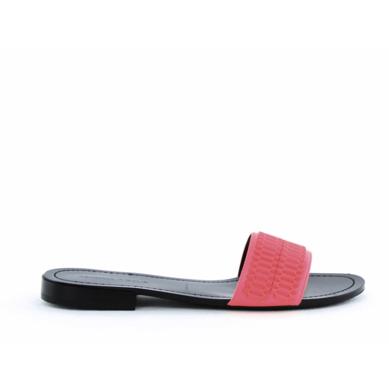 Kendall Kylie Kennedy Slide On Sandals Pink Size