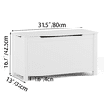 thumbnail image 7 of Jopath Toy Storage Chest,Kids Toy Box Chest Storage with Lids for Nursery Room, Playroom,Closet,Home,31.5'' x 13'' x 16.7'',White, 7 of 7