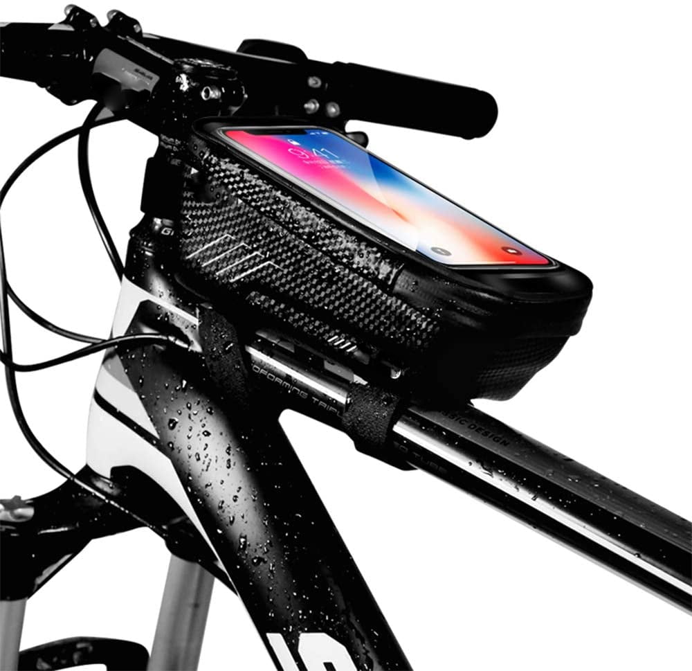 top tube bag phone holder