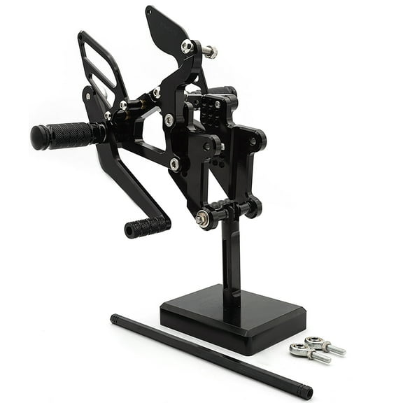 FXCNC Motorcycle Rearset Foot Pegs Footrests for YZF R6 R6S YZF600R 2003 2004 2005