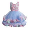 thumbnail image 5 of Vestido de niña, vestido de pastel colorido, vestido hinchado, vestido de niña, vestido de princesa, 5 of 5