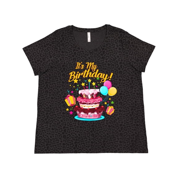 Inktastic It's My Birthday Women's Plus Size T-Shirt