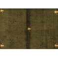 thumbnail image 1 of Ahgly Company Indoor Rectangle Abstract Brown Modern Area Rugs, 7' x 9', 1 of 4