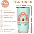 thumbnail image 5 of School Counselor Appreciation Week Gifts for Women School Guidance Counselor Gifts Office Decor Tumbler Mug Cup 20oz, 5 of 6