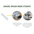 thumbnail image 4 of 6 Pcs Snare Drum Tension Mountain Straps Gig Wire Retainer Accessories, 4 of 6