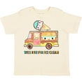 thumbnail image 3 of Inktastic Will Run for Ice Cream Ice Cream Truck Boys or Girls Toddler T-Shirt, 3 of 5