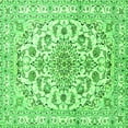 thumbnail image 1 of Ahgly Company Indoor Square Persian Green Traditional Area Rugs, 6' Square, 1 of 1