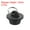 Black, variant on 2pack Rubber Drain Stopper with Hanging Ring Fits 1-1/2 Inch to 1-5/8 Inch, White
