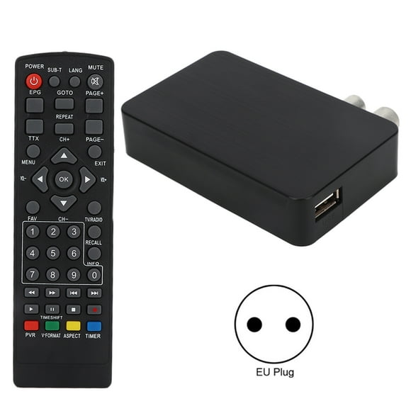 FYBTO Mini HD K2 WiFi Terrestrial Receiver Digital TV Box Remote Control-090703