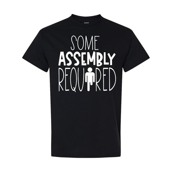 Inktastic Some Assembly Required Left Leg Amputee T-Shirt