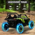 thumbnail image 2 of CazToi 24V 7 AH 4WD Battery Powered 2 Seater Ride On Car Off-Road Electric UTV with Remote for Kids, 2 of 7