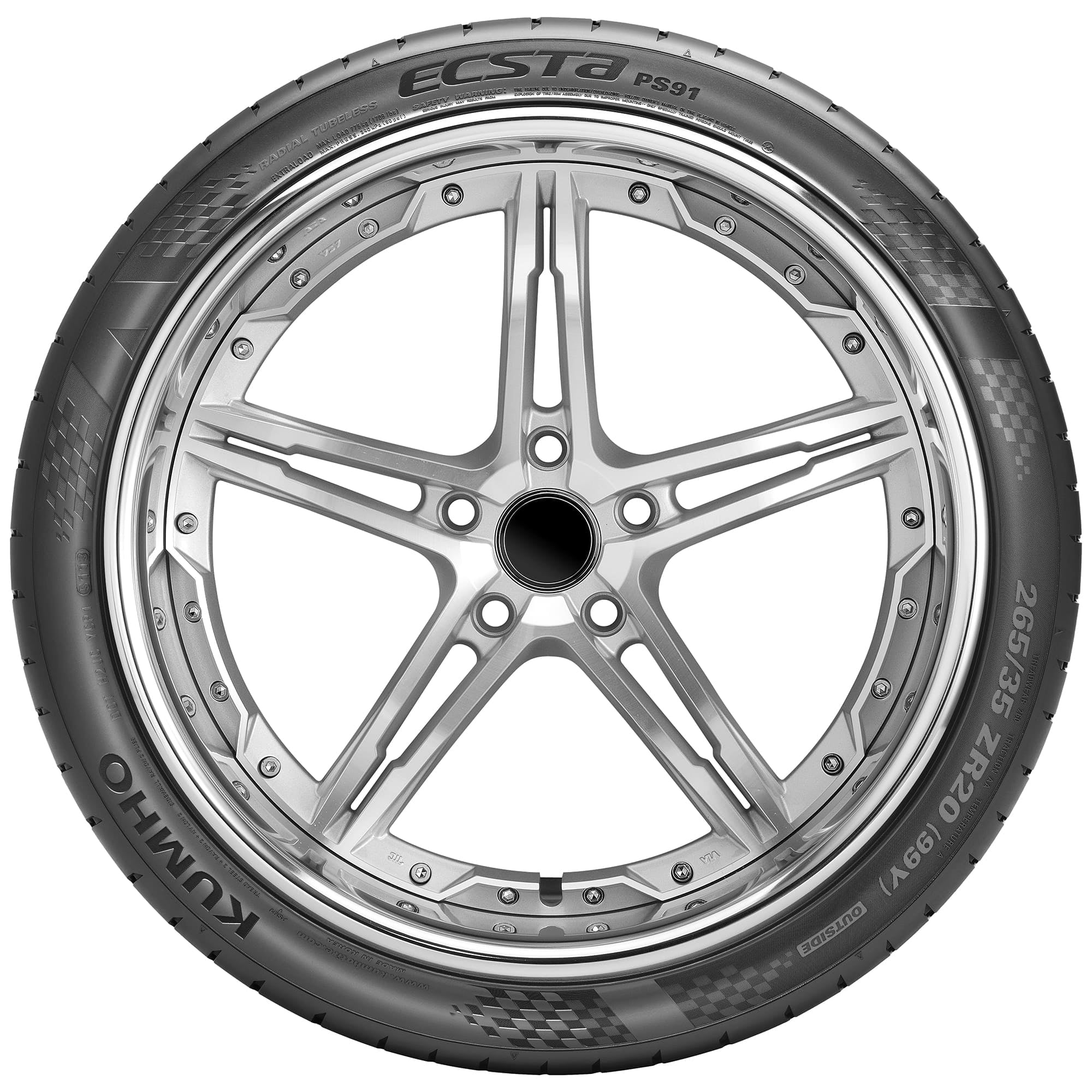 Kumho Ecsta PS91 255/30ZR19XL 91(Y) BW Ultra High Performance Tire simolary.com 10 Kumho Ecsta PS91 255/30ZR19XL 91(Y) BW Ultra High Performance Tire Simolary simolary.com 10