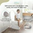 thumbnail image 4 of Dolu Nuve Toddler Toilet Training Seat Insert with High-Arched Backrest, Beige, 4 of 6