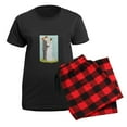 thumbnail image 5 of CafePress - Bride Groom Pajamas - Women's Short Sleeve Print T-Shirt and Pants Dark Cotton Pajama Set, 5 of 7