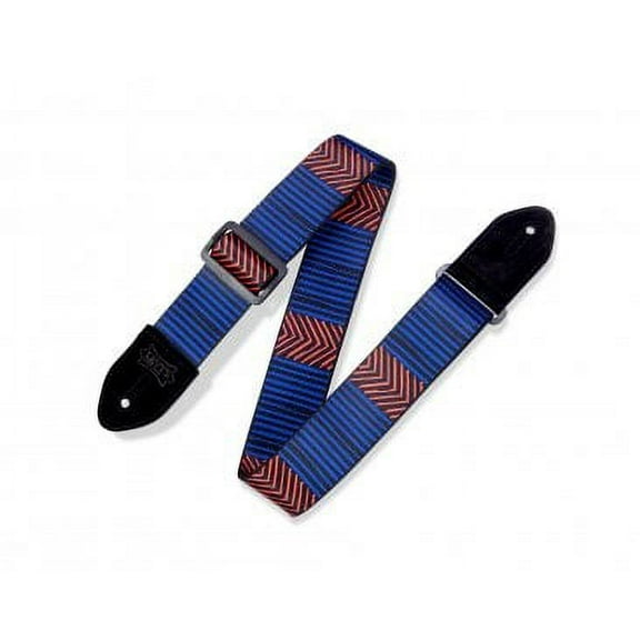 Levy's MP2TC-001 2" Polyester Multi Stripe Guitar/Bass Strap
