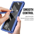 thumbnail image 2 of ELEHOLD Rugged Case for Samsung Galaxy Z Fold 7 Built-in Front Screen Protector ,Luxury Shockproof PC Pen Holder Kickstand Hinge Protection Case Cover with Stylus, Blue, 2 of 7